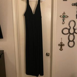 Antthony maxi dress with cute tie in front